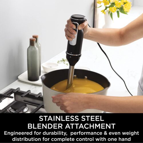 گوشت کوب برقی نینجا مدل Ninja CI100ME Ninja Foodi 3-in-1 Hand Blender, Mixer & Chopper CI100me 5 گوشت کوب برقی نینجا مدل Ninja CI100ME Ninja Foodi 3-in-1 Hand Blender, Mixer & Chopper CI100me | cl100 13