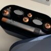 استایل مو حرفه ای دایسون رنگ( نقره ای/ مسی )مدل Dyson Airwrap Hair HS05،( موجود در تمامی رنگها)ارسال فوری، ضمانت اصالت مادام العمرکالا+ضمانت سلامت کالا+ضمانت تست کالا | esmilicenter airwrap gray 2